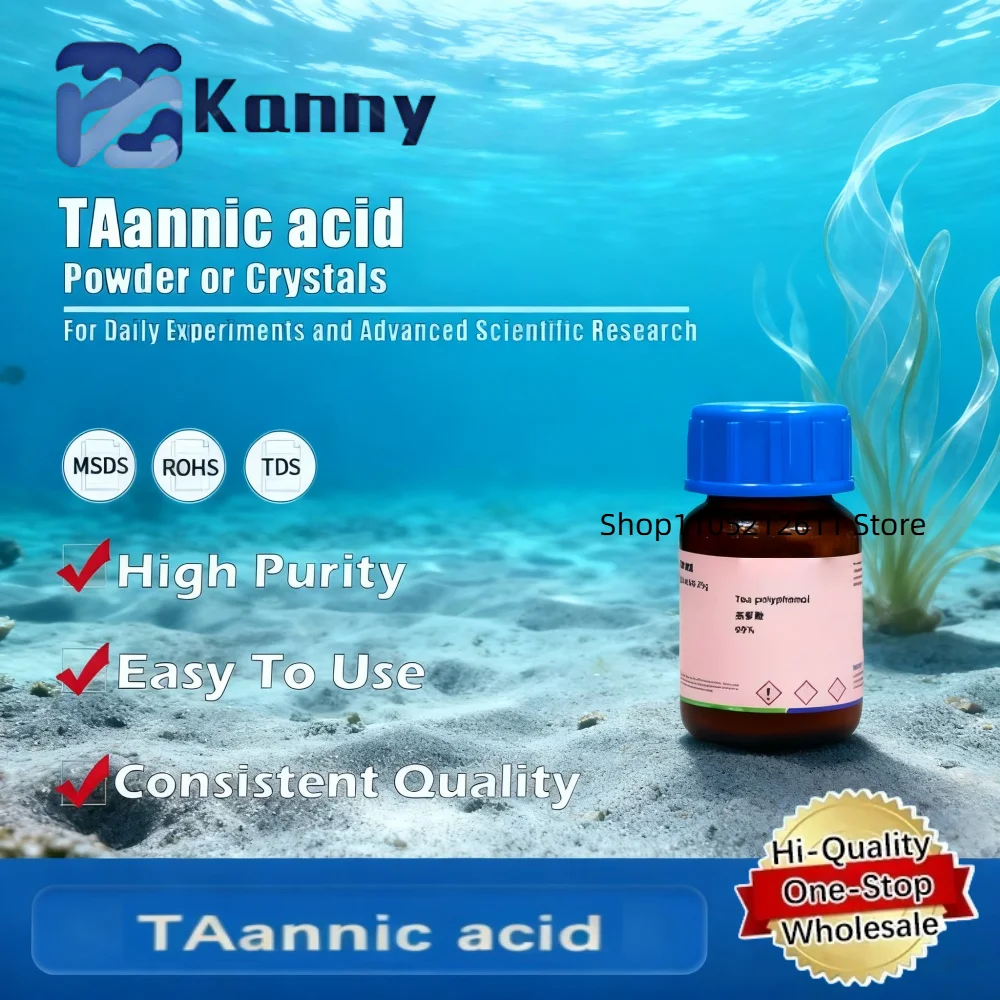 Tannic Acid Laboratory Reagent for Research and Scientific Experiments Applications Original Product