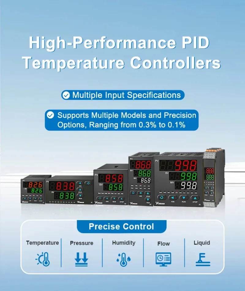 Yudian Intelligent PID Temperature Controller AI-828 Slope Controller Thermostat 4