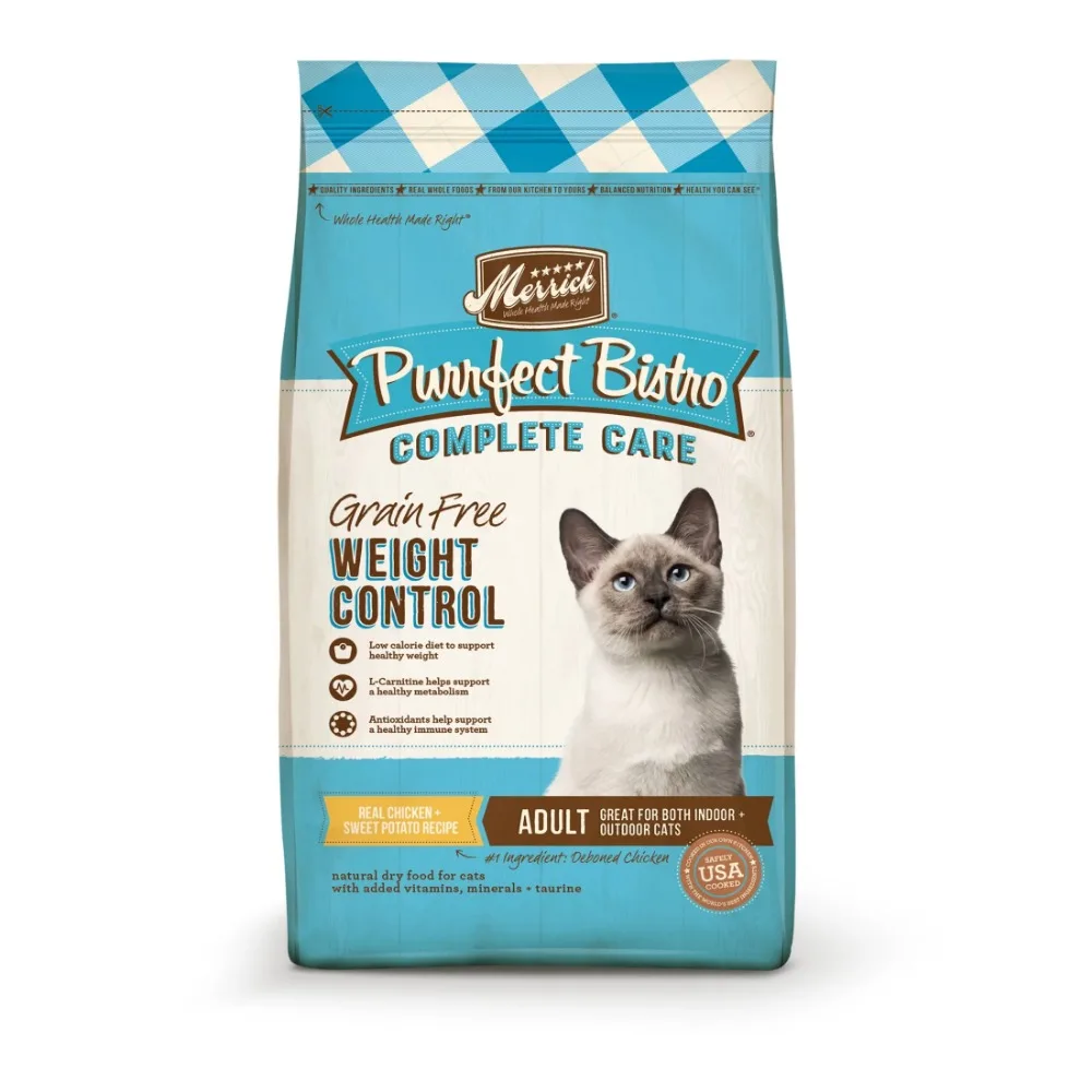 

Purina Purrfect Bistro Complete, Dry Cat Food, Chicken & Sweet Potato, 7 lb Bag