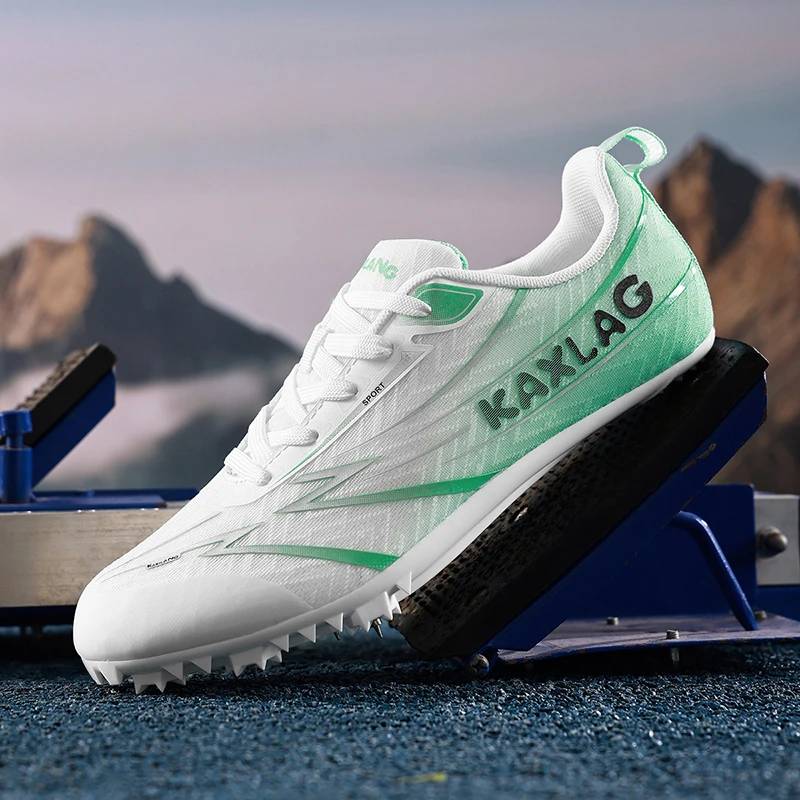 

Latest Men Women Track Field Shoes Running Spikes Football Cleats Comfortable Professional Sports Shoes Sizes 35-45