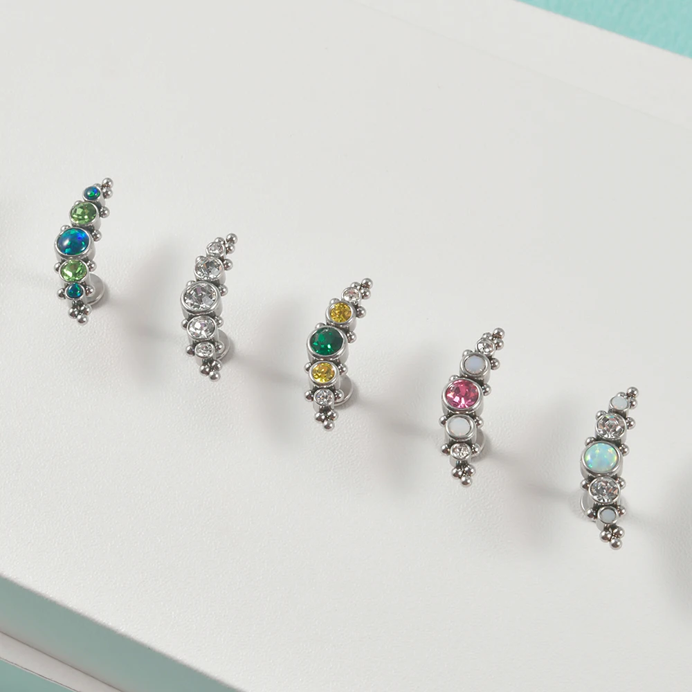 SION L-Boucles d'Oreilles en A - Zoor Body Jewelry avis et prix