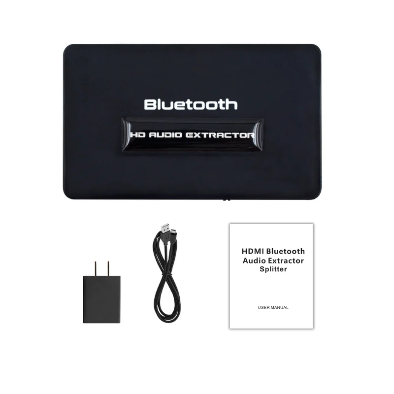 HDMI مع ألياف بلوتوث صغيرة الفاصل النازع بلوتوث + TOSLINK + 3.5 مللي متر ستيريو لمكبرات صوت السيارة PS3/4 /TV/