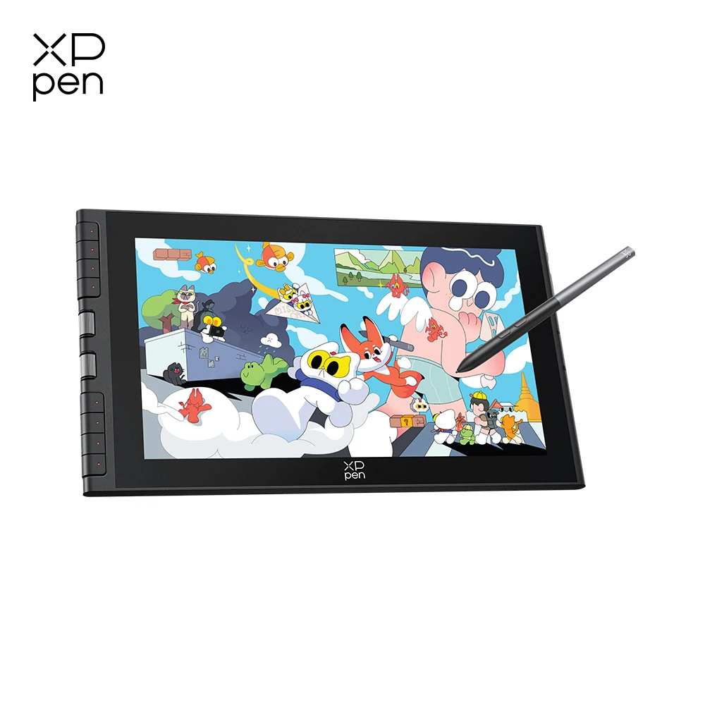 

XPPen Artist 12 (Gen 3) Drawing Display with X4 Smart Stylus 2 Dials 8 Keys Portable Graphic Tablet Monitor 99% sRGB