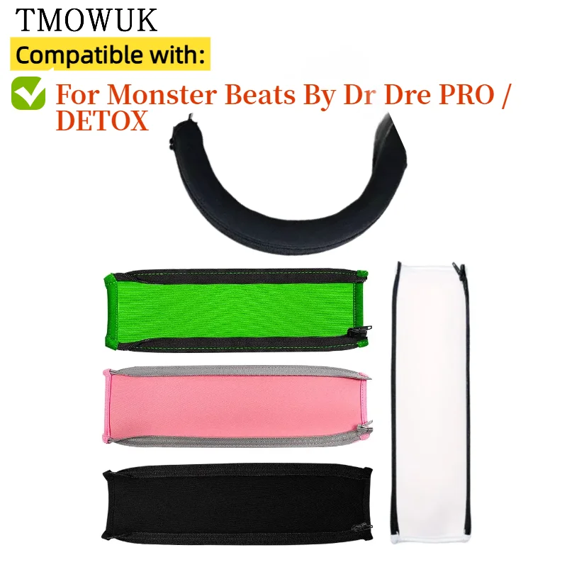 

Replacement Headband Cover for Monster Beats By Dr Dre PRO / DETOX Headphones Head band Headpad