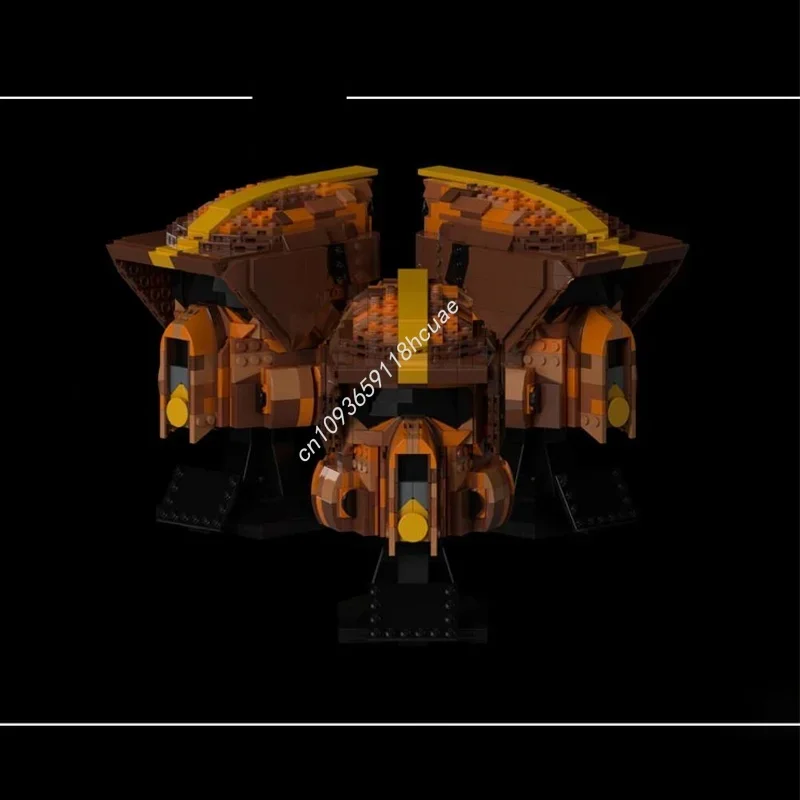 

797 деталей MOC: Шлем ARF-солдата, модель боевой машины Star Battle, конструктор, творческая идея, рождественский подарок, развивающая игрушка, кирпичики