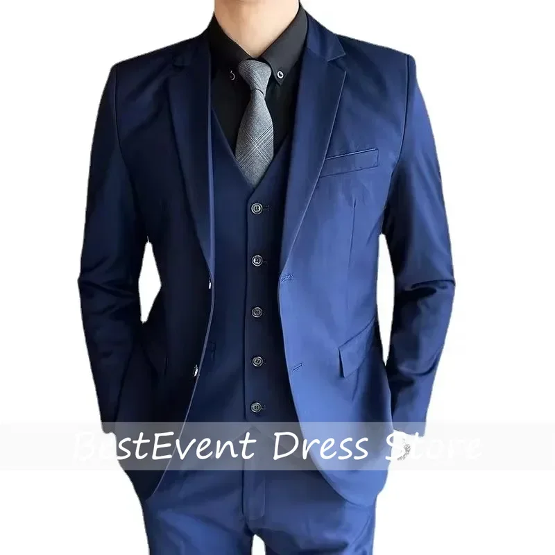 

SuitMen's Fashion Casual Outdoor Gentleman Business Wedding Formal Dress British Style Wedding Suits Customized