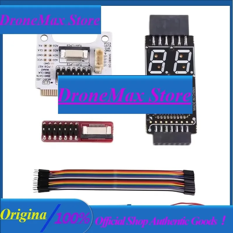 DroMaTL611 Laptop Analyzer Adapter Card TL631 Mini Motherboard Diagnostic Card PCIE LPC Port PC Computer Debugging Card Kit