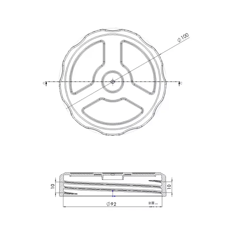 농업용 드론용 EFT 물탱크 커버 100mm G06 G20 6L 20L