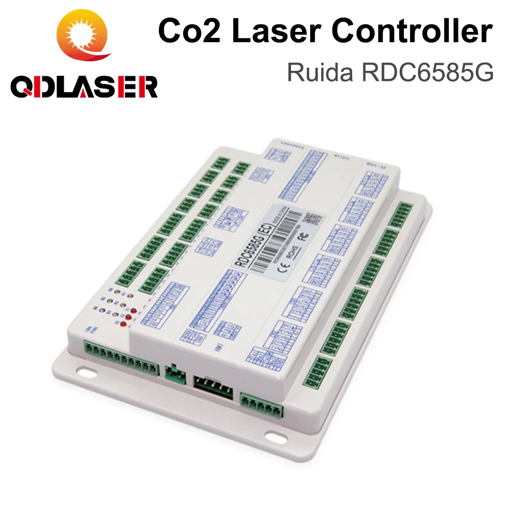 QDLASER Ruida RDC6585G 8-Axis CO2 Laser Controller System for Engraving & Cutting Machines