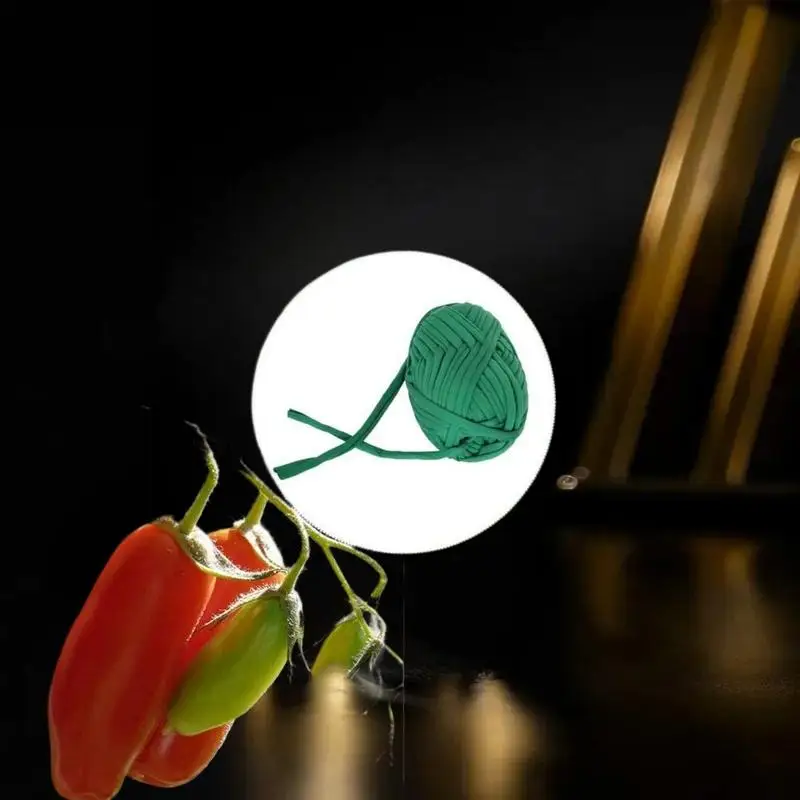 

Piece Green Garden Rope - Cloth Strip Plant Tie, Suitable for Cable Management in Office and Garden