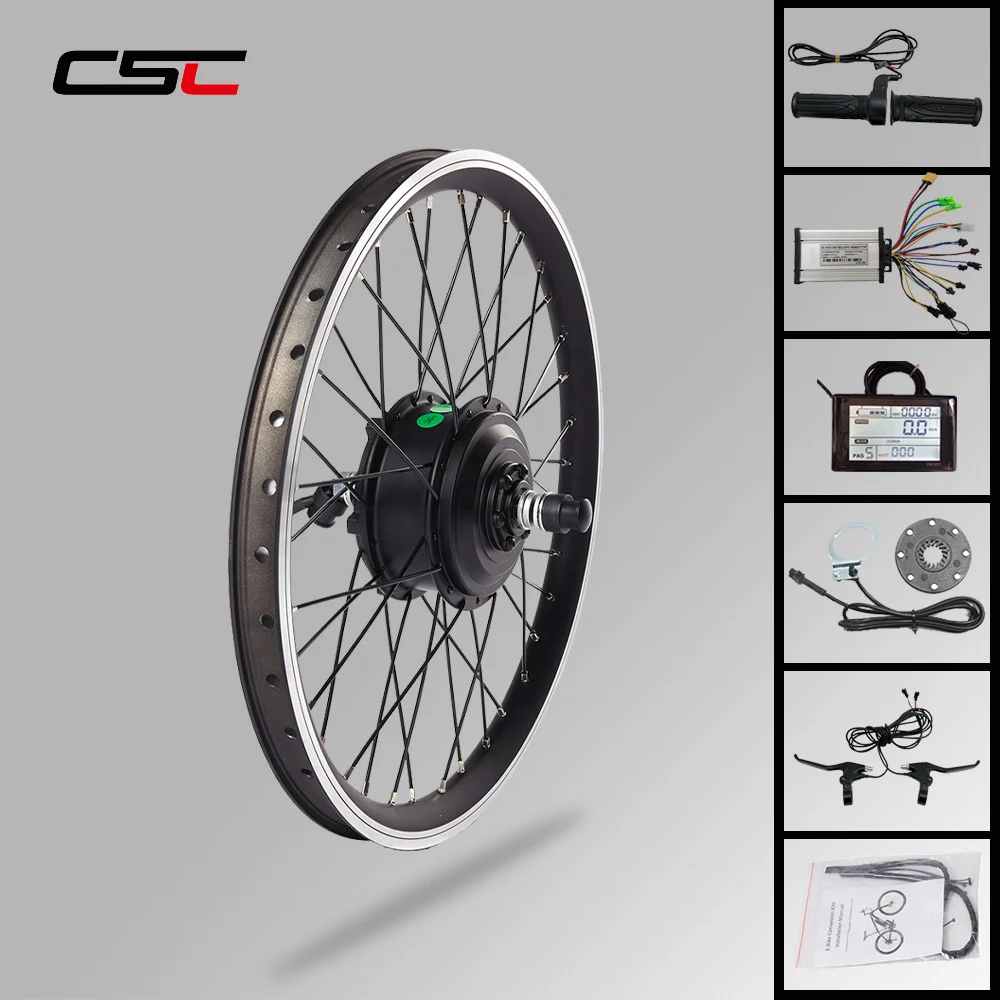 EUstore20"-29"700C36V250W/350W/500WeBikeConversionKitebikeElectricBicycleKitFront/RearHubMotorwheelSW900