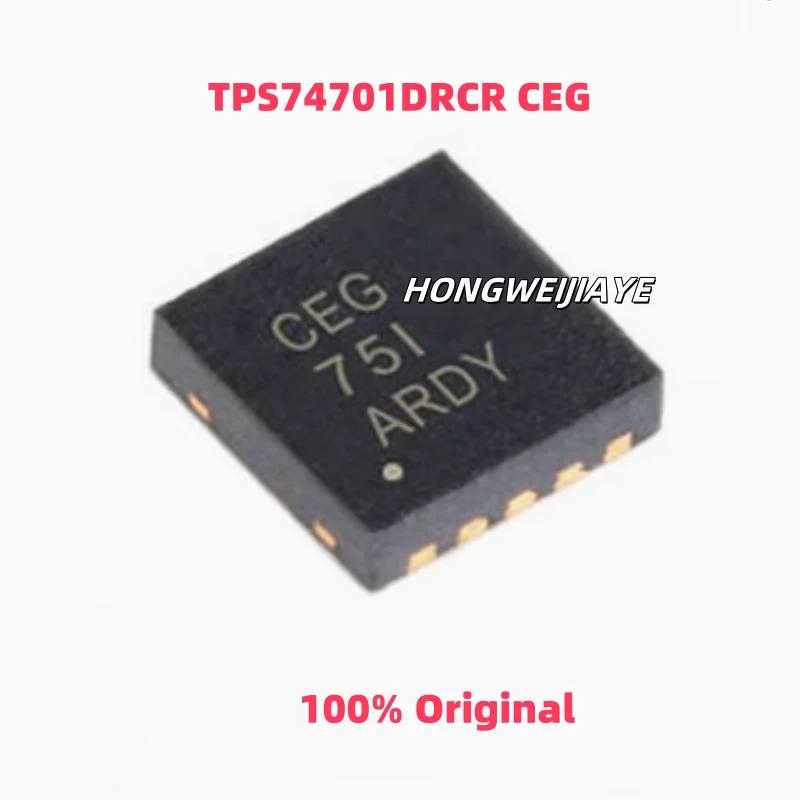 10PCS 100% New  TPS74701DRCR CEG TPS61050DRCR BRV TPS61150DRCR BCQ  SON-10 Brand New Original Chips ic