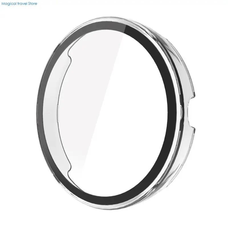 N2UB Screen Protective Case Cover for Watch R Scratch-resist Shock Frame Full Coverage Watch One-piece Bumper-Shell