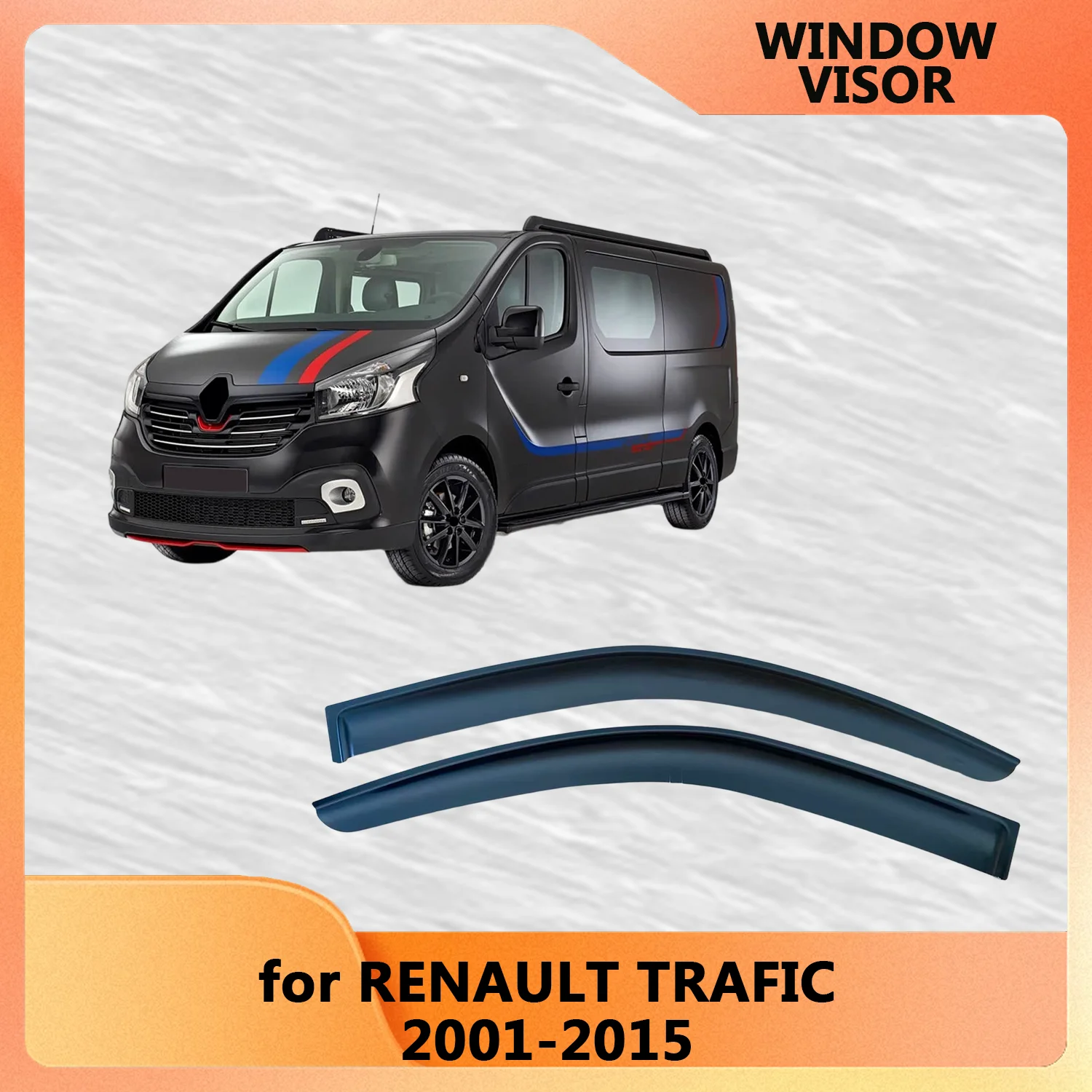 

Дефлекторы окон для RENAULT TRAFIC 2001-2015: защита от дождя, ветра и солнца
