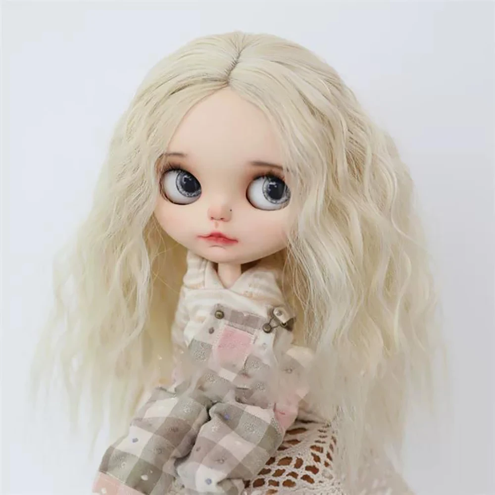 Puppenperücke für Blythe-Puppe, DIY-Puppenzubehör, lange Perücke, Prinzessinnenhaarperücke – Detail 6