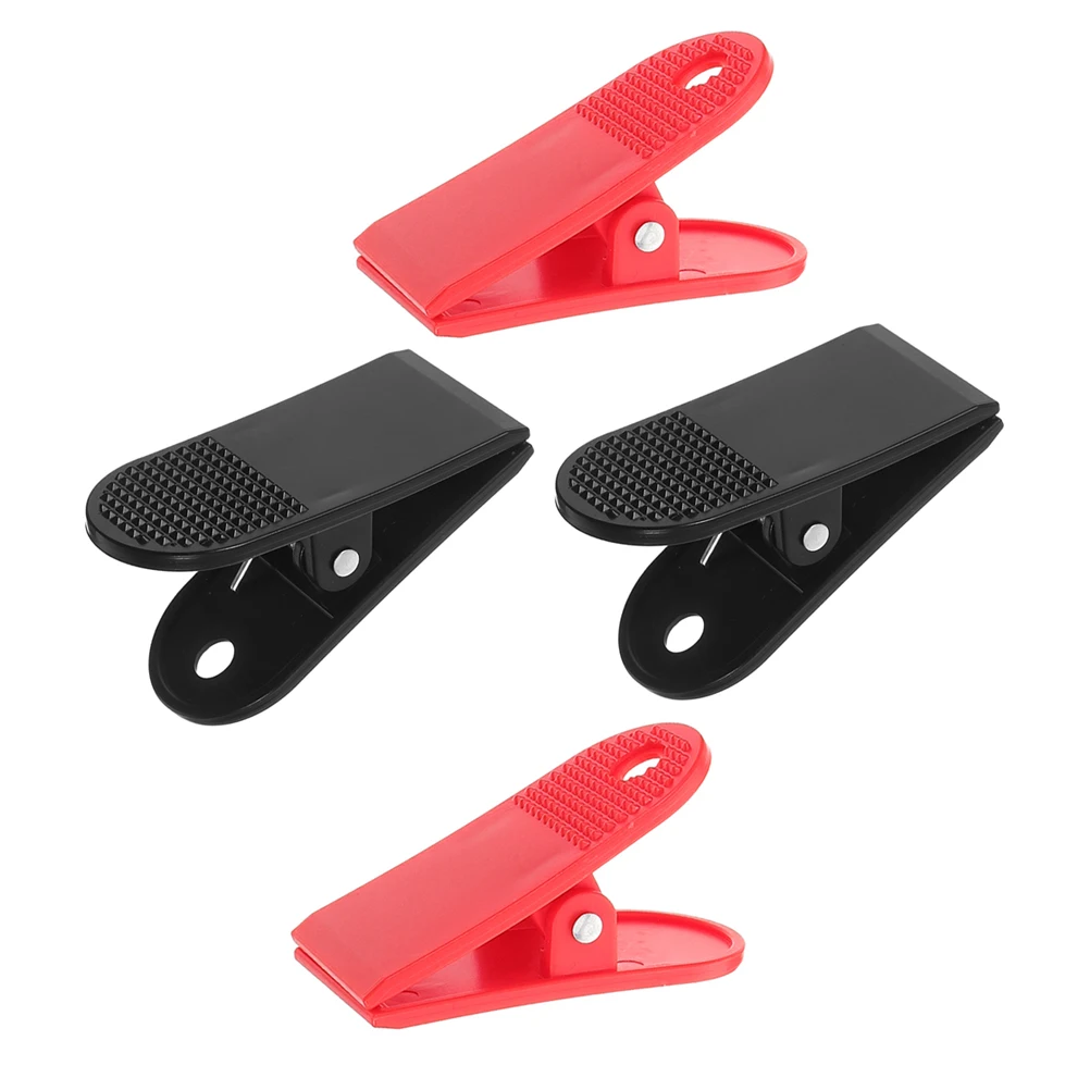 

4pcs Switch Replacement Spring Loaded Safety Cord Universal Emergency Stop Safety Switch Clip Replacement Treadmill Key Cord