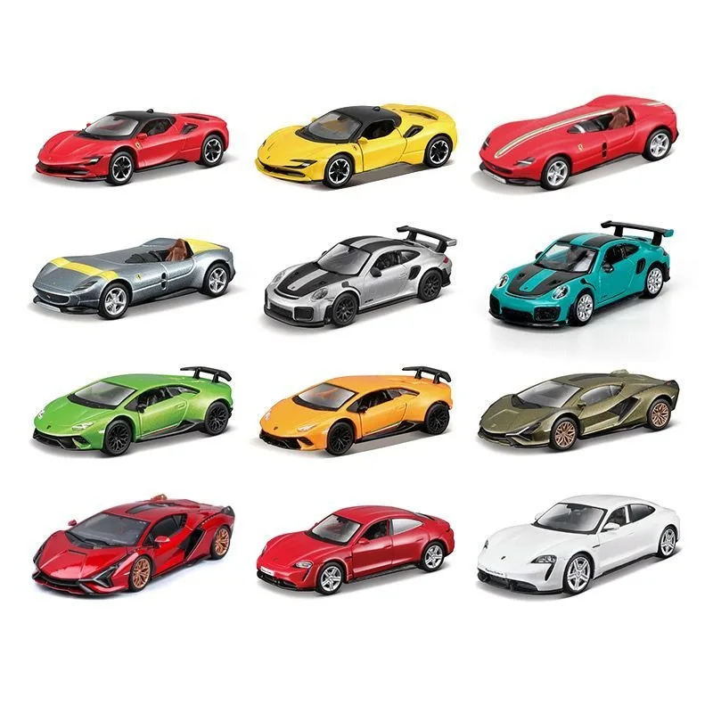 

Коллекционные модели автомобилей Maisto 1/64: Ferrari, Porsche, Lamborghini. Идеальные игрушки для мальчиков, превосходные коллекционные модели автомобилей.