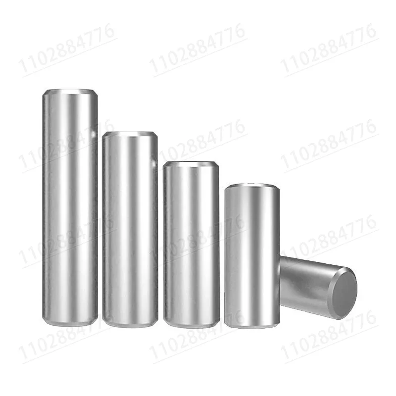 M2 M2.5 M3 M4 M5 M6 M8 M10 GB119 High Hardened Locat Fixed Parallel Pin Bearing Steel Solid Cylindrical Dowel Pins