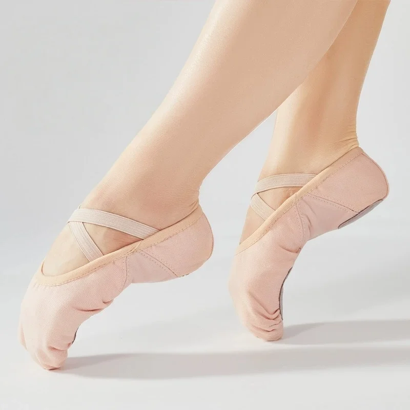 

Girls Ballet Shoes Gold Silver Soft Sole Ballet Dance Slippers Children Practise Ballerina Shoes Woman Gymnastics