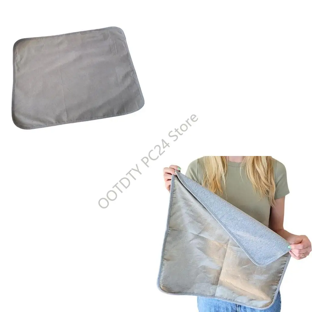 

H7BA Metal Fiber Fabric Blanket For Pregnant Women Children and Digital Device Users