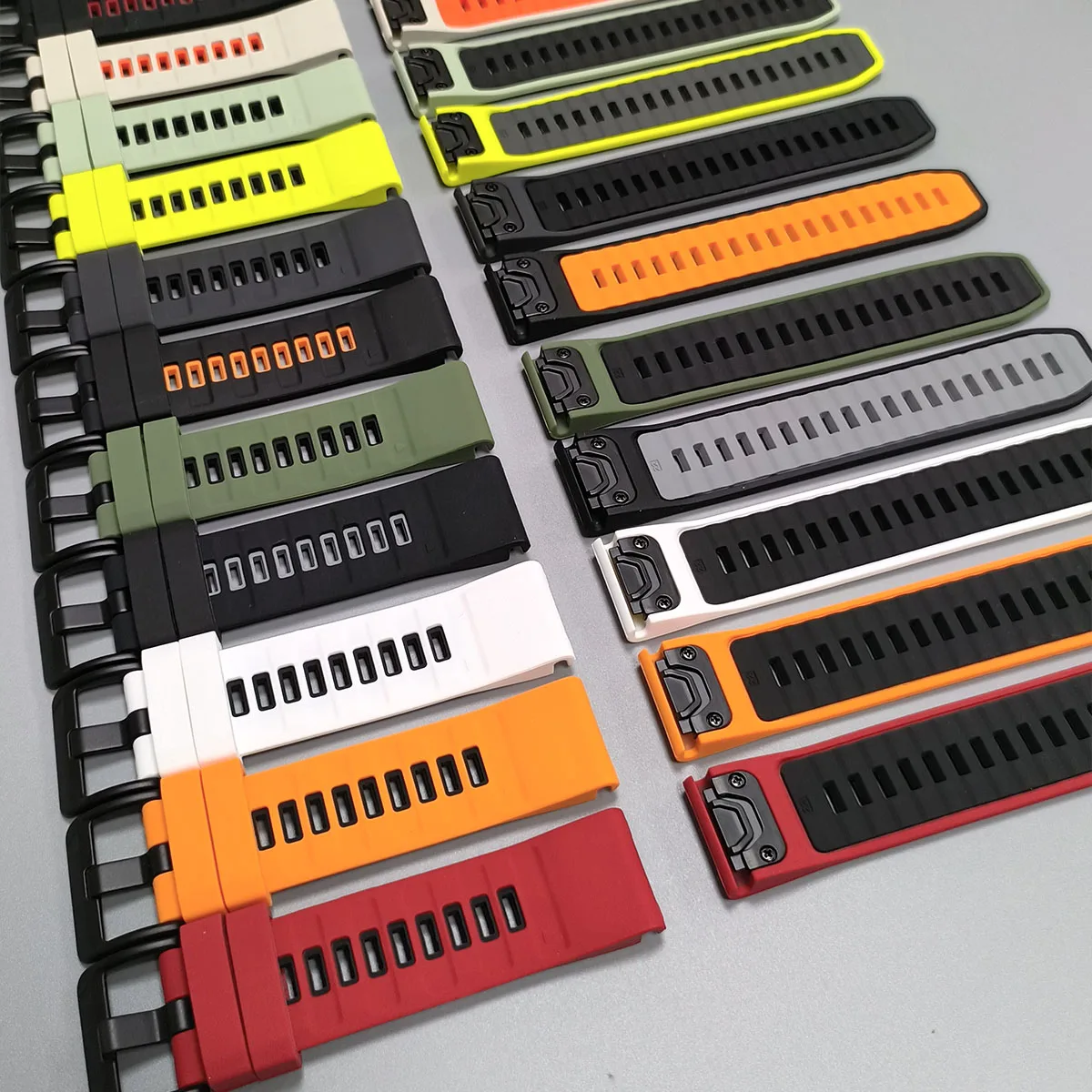 1:1 Fenix8 Watch Band For Garmin Fenix 9 Pro 47mm 51mm 8 E 7 7X 6X 5X/Epix/Enduro/Tactix QuickFit 22/26mm Rubber Strap Bracelet