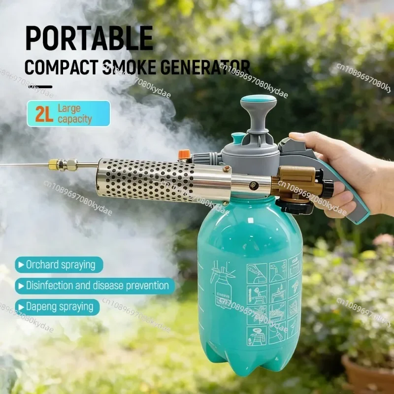 2L Portable Thermal Fogger Machine Disinfection Sterilizer Atomizer For Insect Mosquito Pest Control Spraying