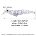 10cm 11.6g 20pcs