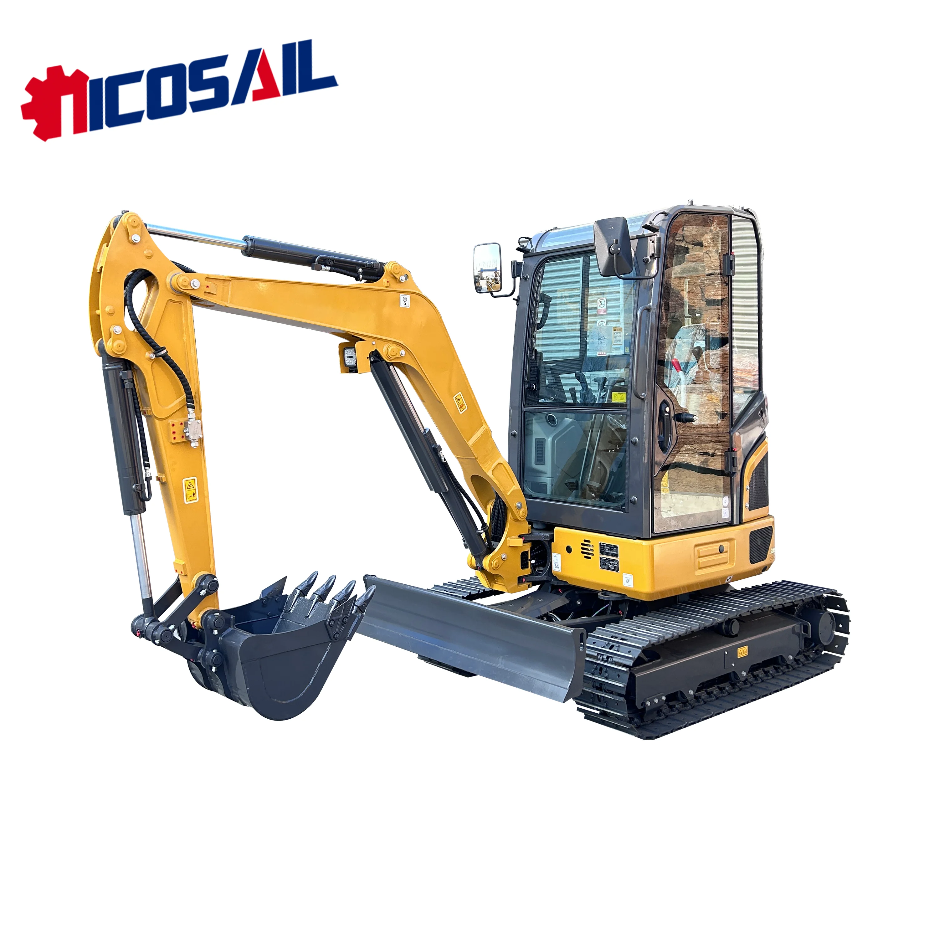 

Chinese Mini Excavator 3.0-ton Multi functional Hydraulic Crawler Mini Excavator with EPA Kubota Engine