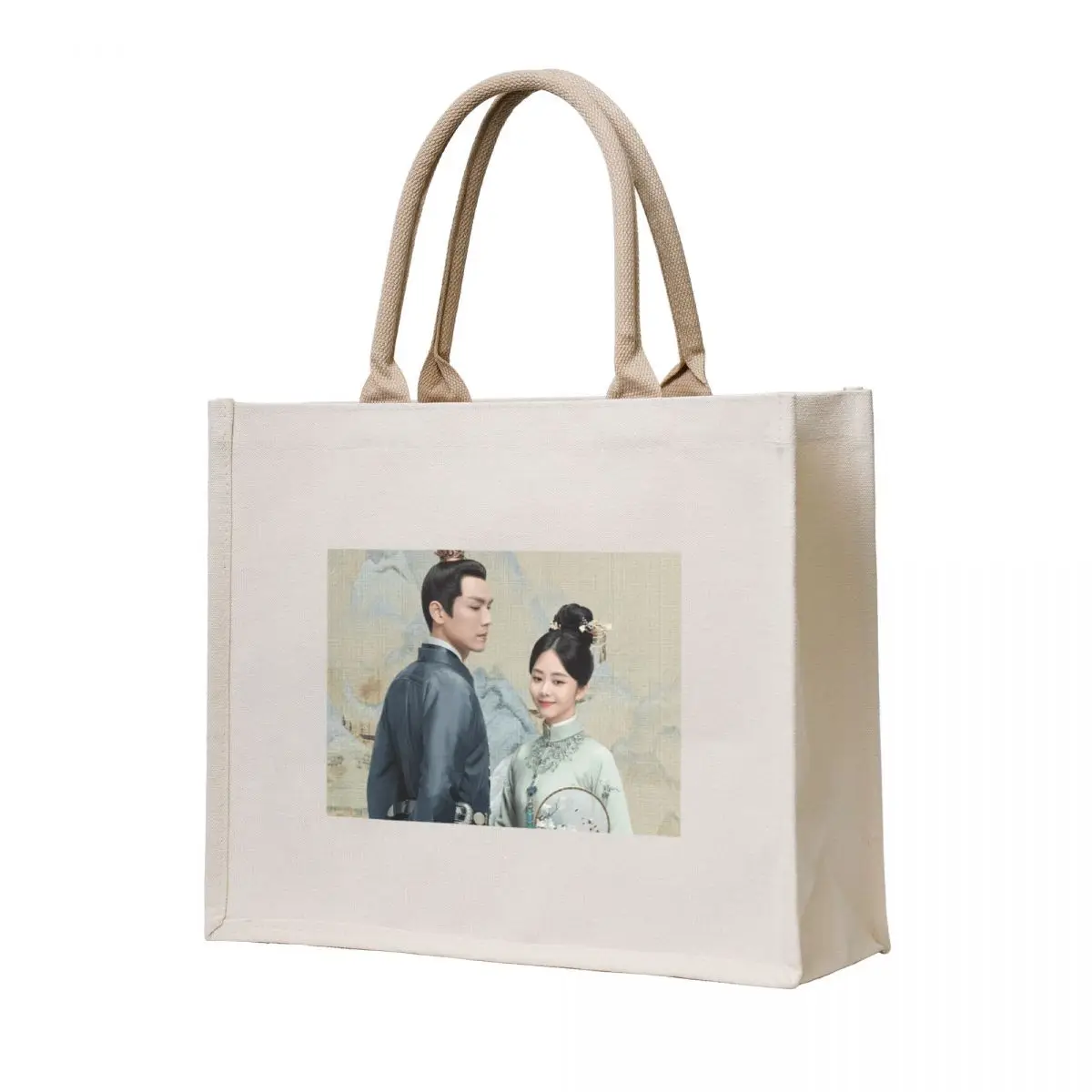 

The Sword and the Brocade Tote Bag Canvas bag personalized tote shopping bags foldable