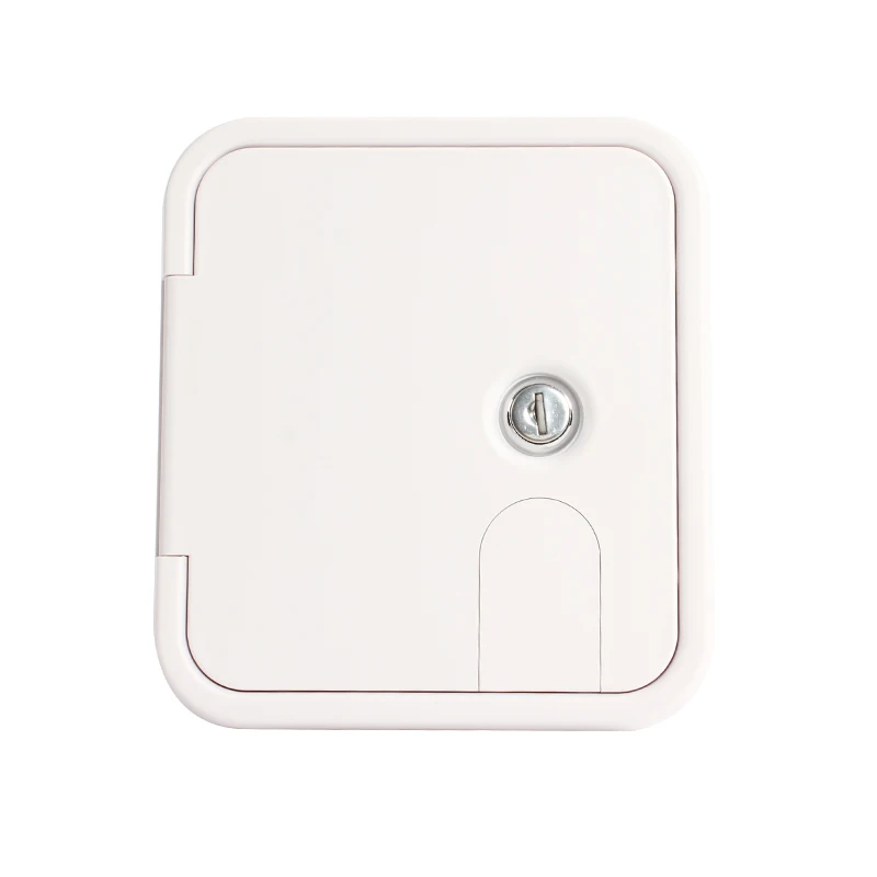 Acessórios de água para RV mais vendidos, gravidade multifuncional, trava por gravidade, escotilha quadrada, entrada por gravidade