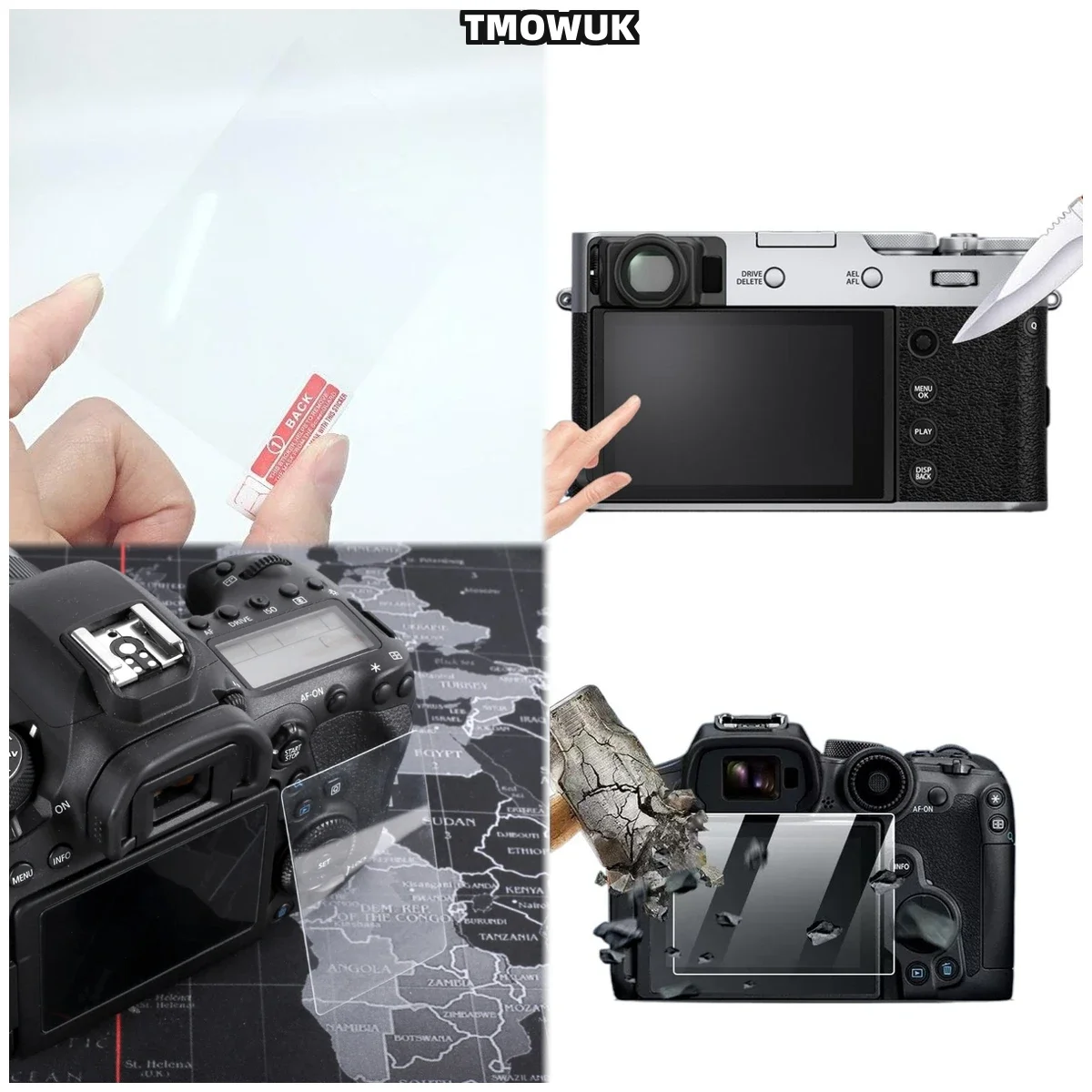 ​​For Fujifilm X-A7 XT2 Anti-Blue Light Privacy Screen Protector - Tempered Glass 9H Hardness Anti-Glare HD Clear Film​​