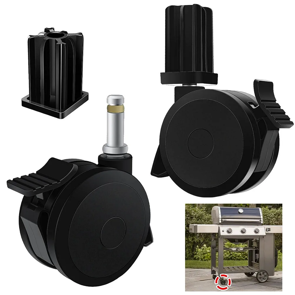 

Locking Casters 70360 for Weber E310 E320 and Summit Series Gas Grills Enabling Easy Movement and Secure Locking