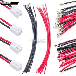 Keszoox Jst VH 3.96MM 2 Pin Connector Socket Kit with 210MM 18AWG Pre-Crimped Cables Wire Jst-