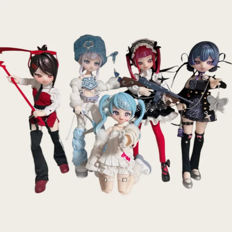 

Genuine Eve Lynna Double-Faced Killer Series Blind Box Bjd Joint Mobile Doll Kawaii Model Toy Mystery Surprise Ornament Toy Gift