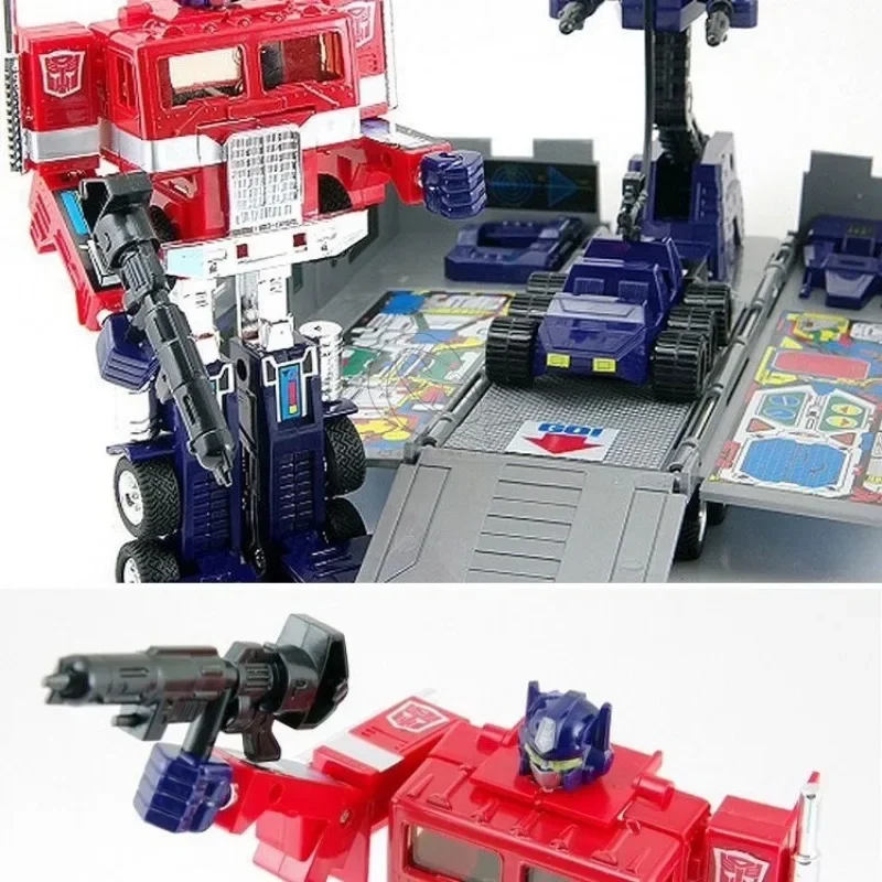 In stock Transformers toys US version G1 84-86 KO Optimus Prime Model Robot Collection Action Figure Toy Gift Hobby