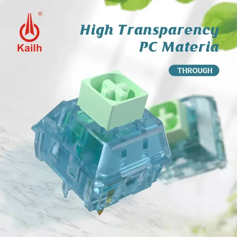 Kailh Box Switch Summer Clicky Tactile Switches Custom Mechanical Keyboard Cherry MX 5Pin Switch For Feker 75 GMK67 GK61