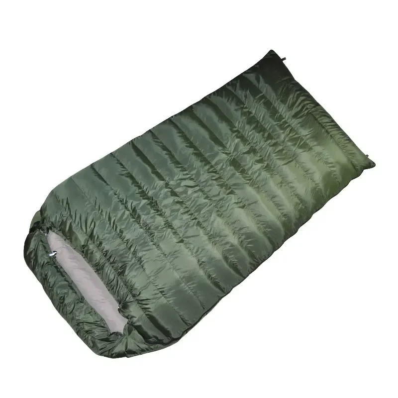 Da Niu Water-Repellent Envelope Sleeping Bag, All-Season Duck Down Bag for Outdoor & Indoor Use.