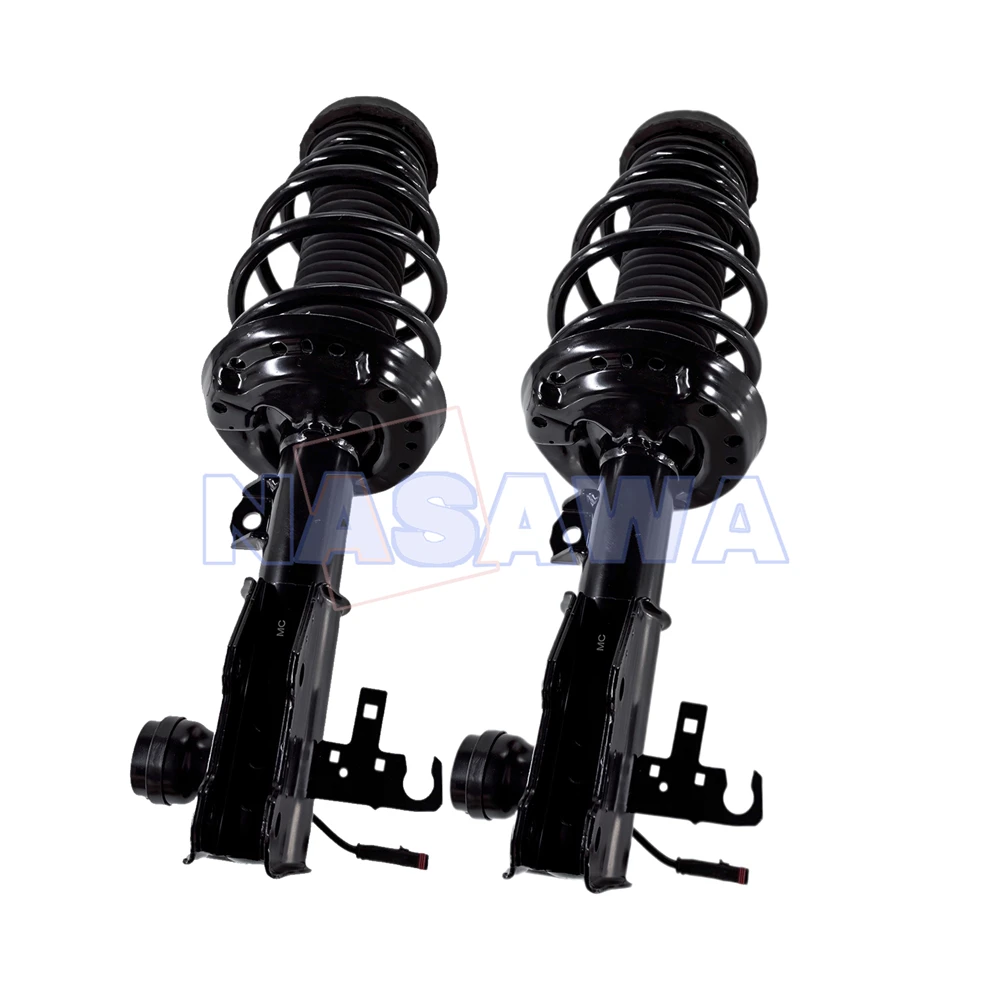 Pair Front Left & Right Shock Strut Spring Assys Electric 13310728 13310729 Fit Buick CX CXL CXS 2010-2011