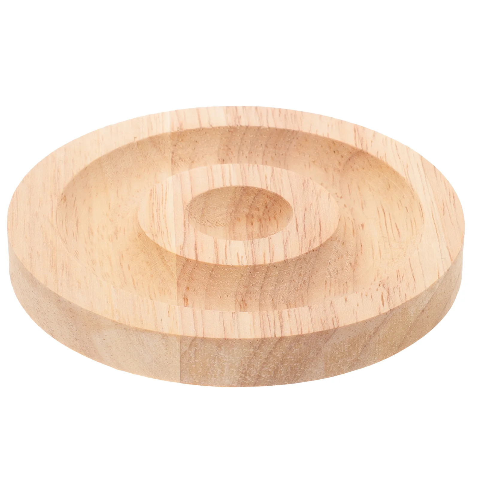 صينية عرض سوار خشبية مطرزة، طبق تخزين الإسورة الخشبية، طبق عرض المجوهرات، هدية مثالية للمناسبات الخاصة