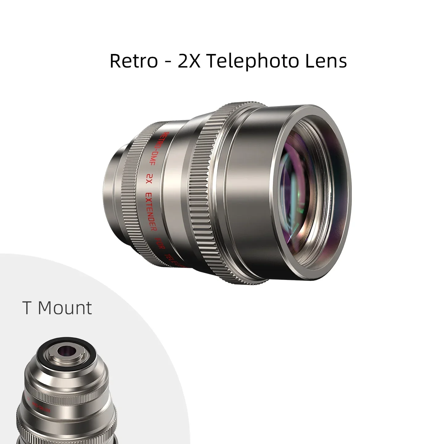 fotorgear Retro 2X Telephoto & Macro Lens Kit for the iPhone and