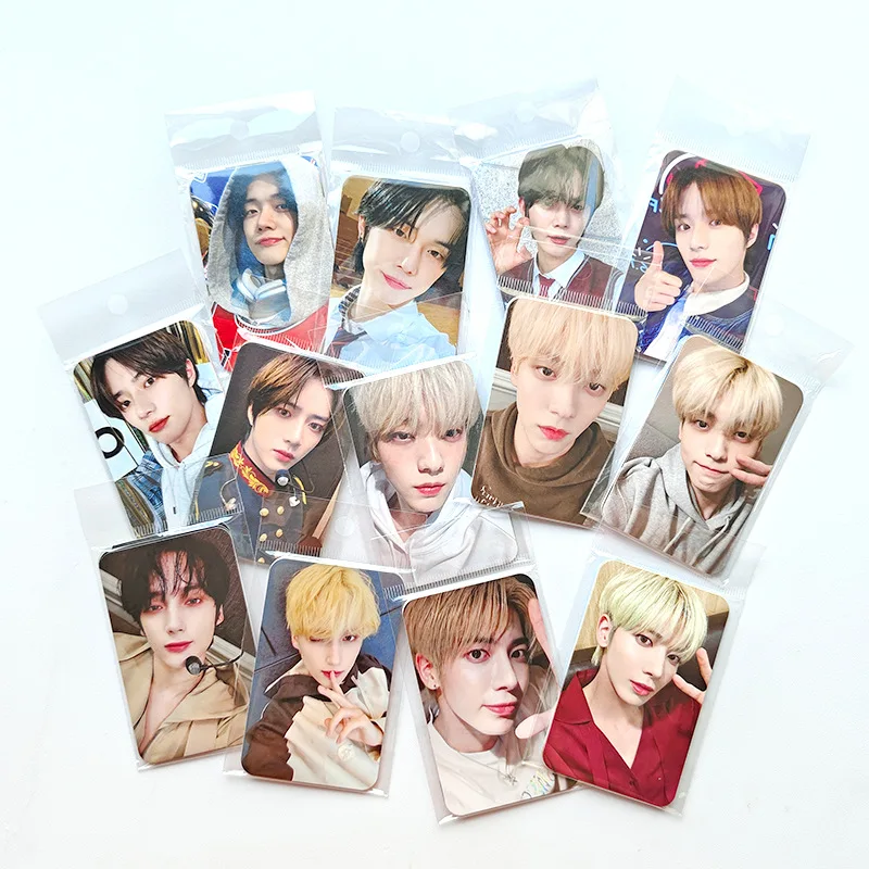 6Pcs/Set KPOP Yeonjun Soobin Taehyun Ins Style Fashion Photocards Beomgyu Hueningkai Selfie Lomo Cards Fans Collectibles Gifts