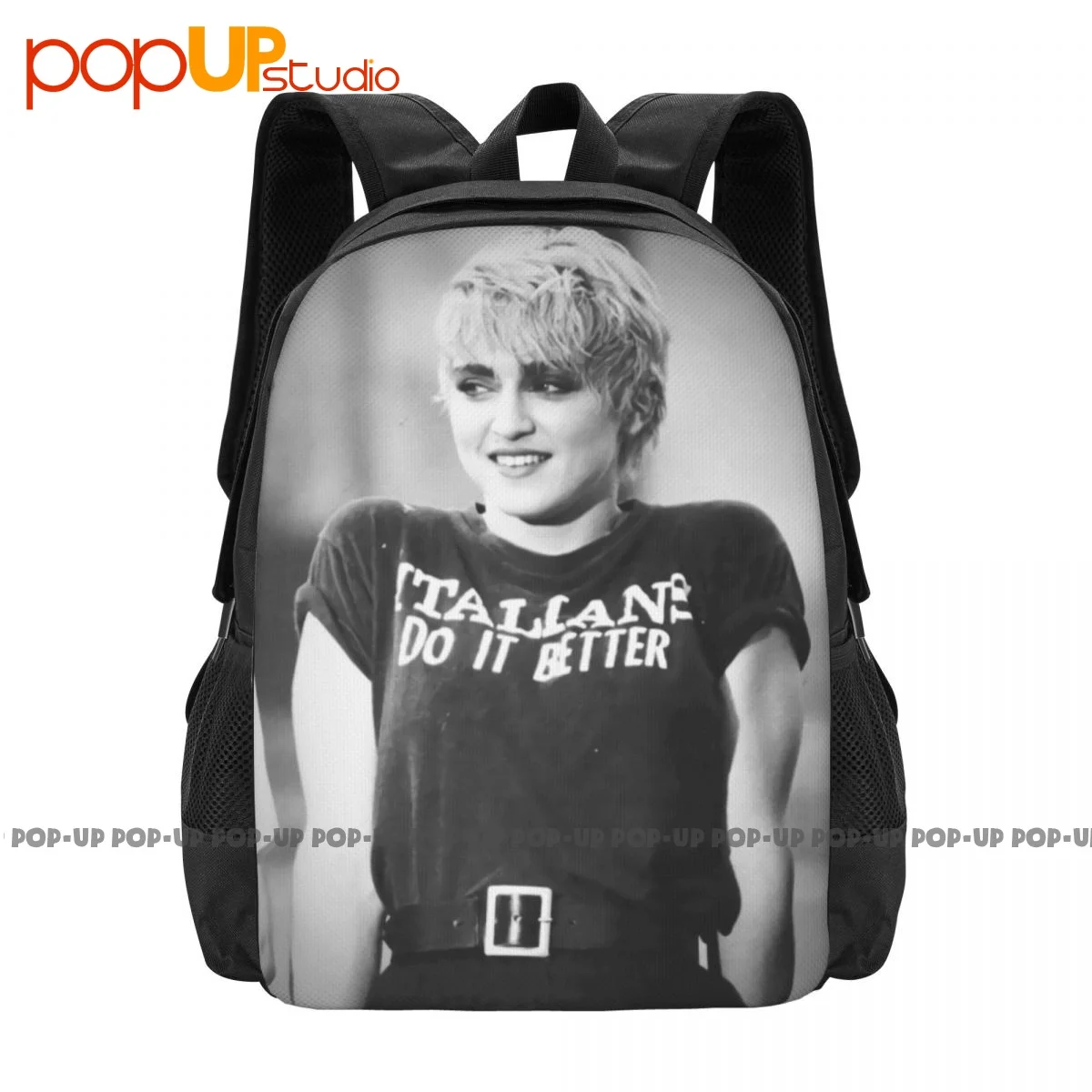 Madonna Italians Do It Better Backpack Large Capacity Fashion Softback Shopping Bag Bags For Travel