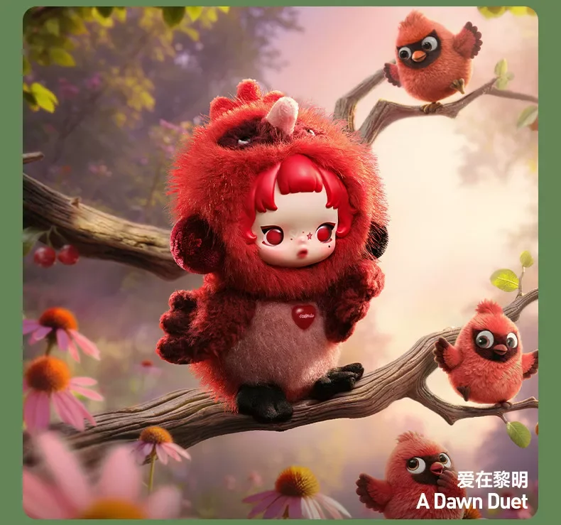 Genuine POP MART Dear Birds Series Trendy Blind Box Toys Mystery Box Guess Bags Mistery Action Figure Cute Models Birthday Gifts image 3