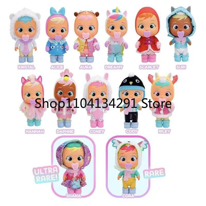 ตุ๊กตาไครบี้เบบี้ รุ่นน้ำตาวิเศษ กล่องสุ่มเซอร์ไพรส์ ของเล่นเด็กผู้หญิง ของเล่นบทบาทสมมติ โมเดลฟิกเกอร์ ของขวัญวันเกิด
