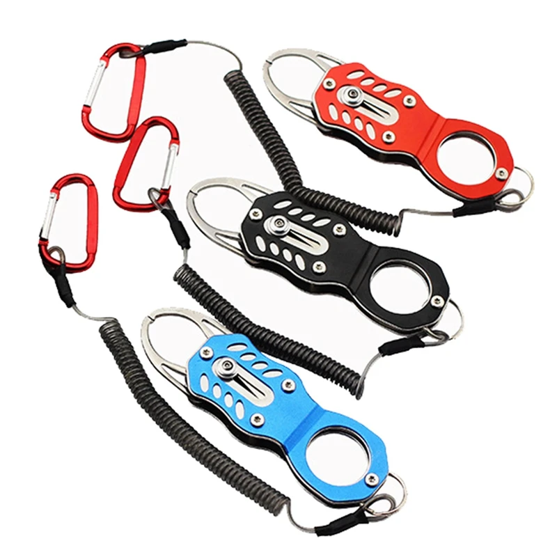 

6A-Mini Fish Controller Stainless Steel Lure Hook Remover Fish Clamp Portable Lure Fish Control Fishing Tool