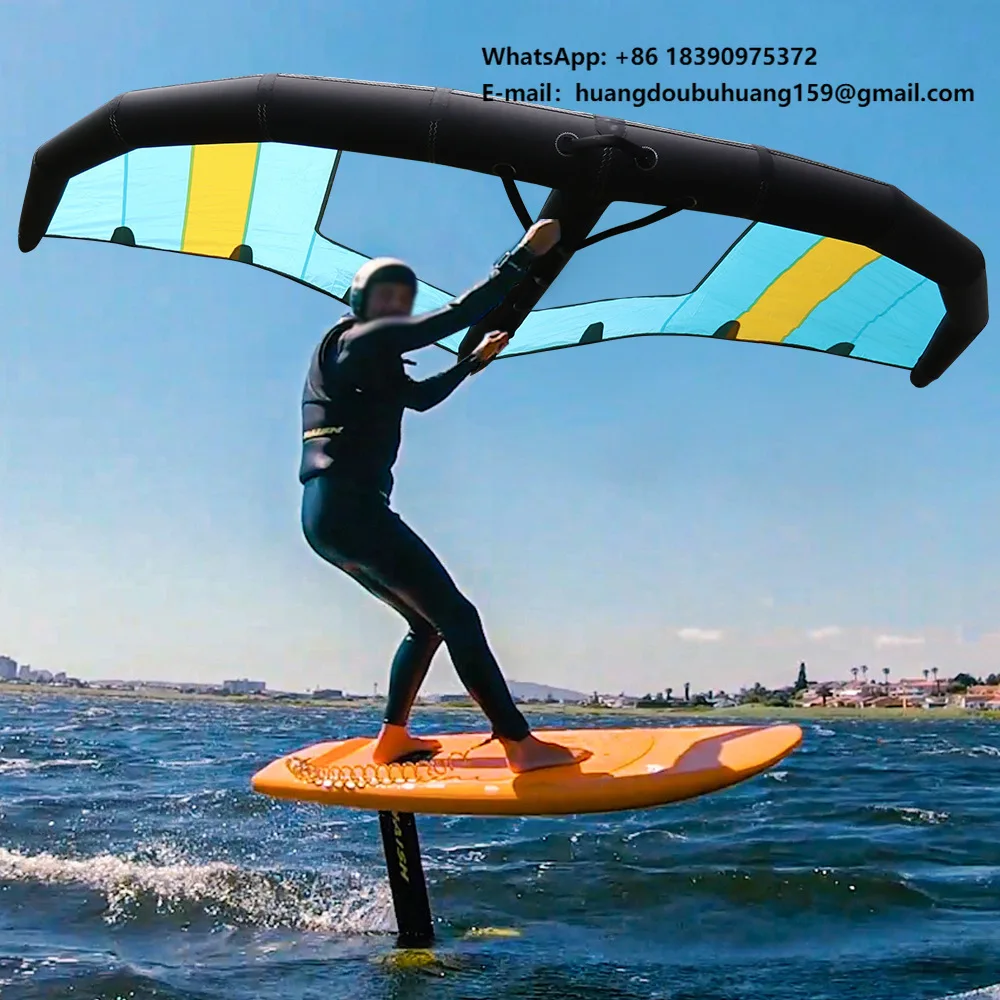 

High Quality Handheld Inflatable Wind Wing for Kitesurfing Marine Surfing Sports Equipment Water Surfing Windboard with Window