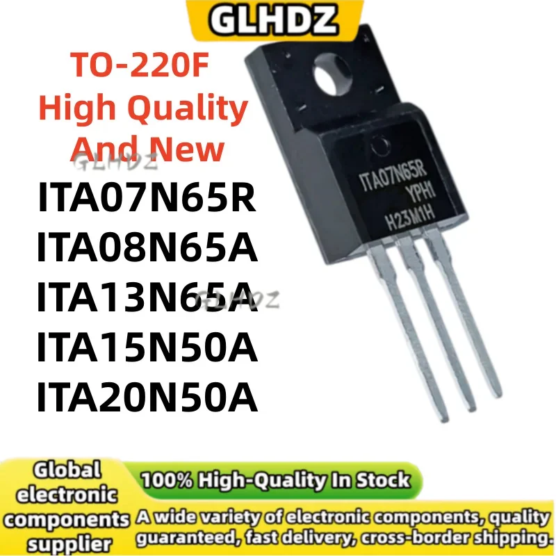 High Quality 10UNITS ITA07N65R ITA08N65A ITA13N65A ITA15N50A ITA20N50A TO-220F in Stock