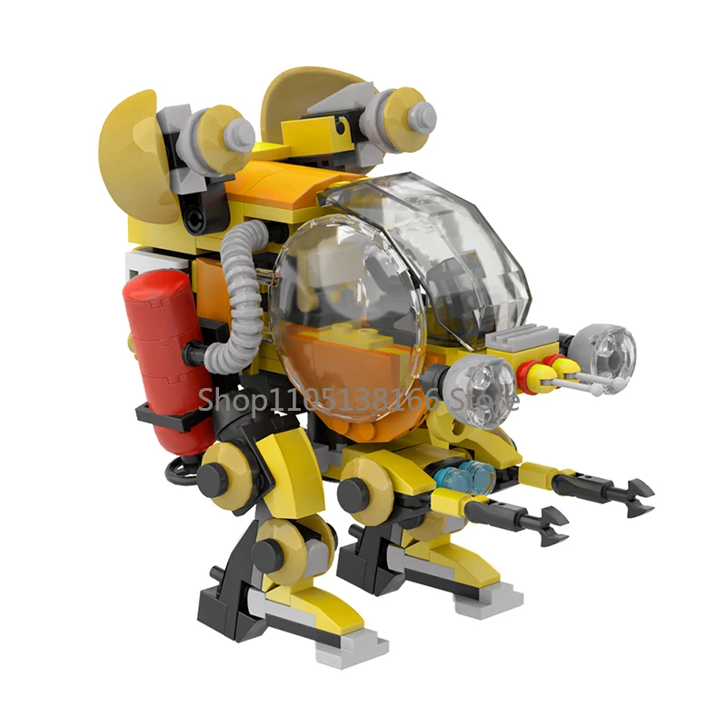 

Tapir Mining Mech Mk1 MOC Building Blocks, Heavy Industrial Excavator Robot, Sci-Fi Construction Vehicle for Collectors
