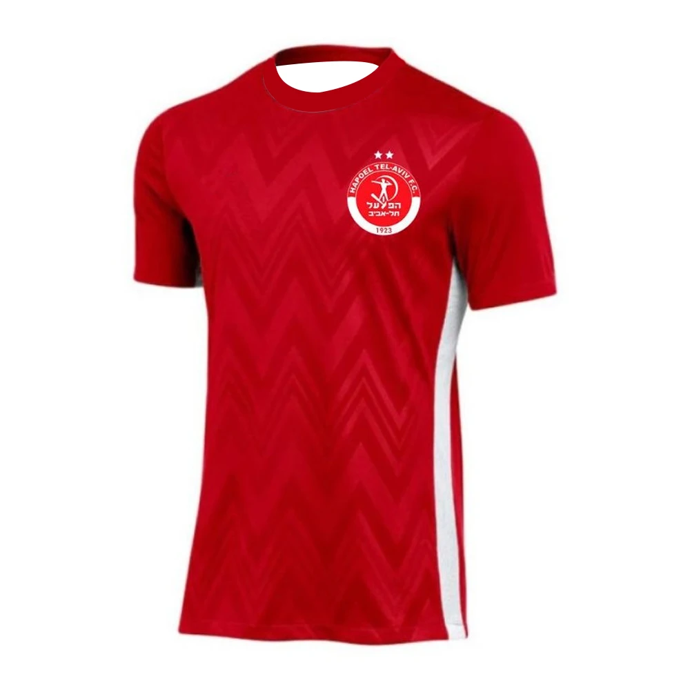 Hot Selling Men's Hapoel Tel Aviv 24-25 Football Shirt Youth Kids Sport Training Uniform Breathable Soccer Jersey