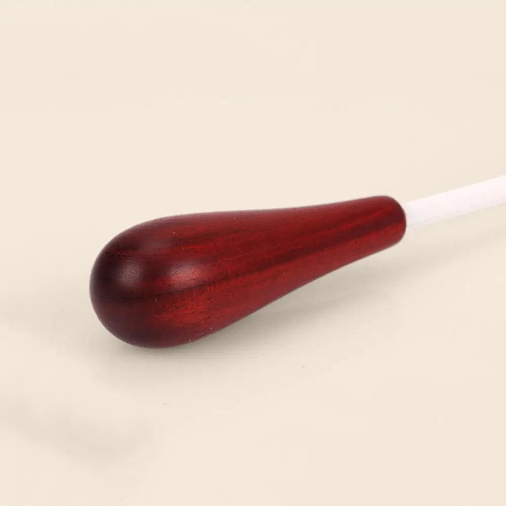 الألياف أنبوب موصل عصا خشب الأبنوس خشب الورد أوركسترا الفرقة عصا خشبية المحمولة موصل الموسيقى باتون جوقة #2